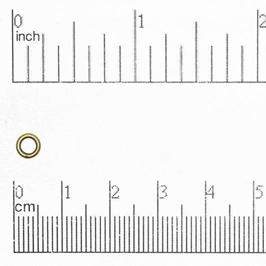4.75mm 18 Gauge Closed Soldered Rings - Multiple Finishes - Made of Brass - Sold by the Gross - SOL/R4