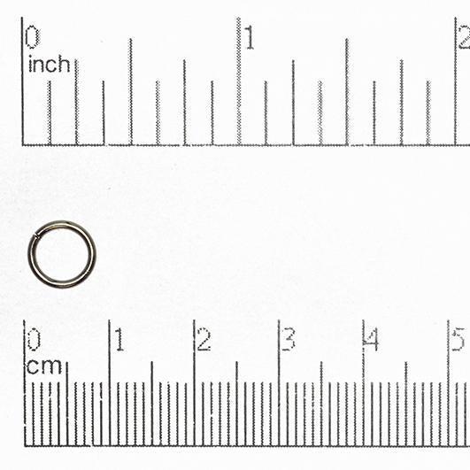8mm 18 Gauge Closed Soldered Rings - Multiple Finishes - Made from Brass - Sold by the Gross - SOL/R8