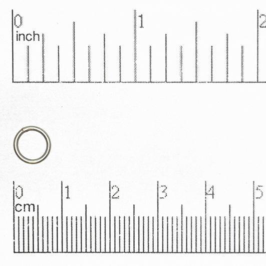 8mm 18 Gauge Closed Soldered Rings - Multiple Finishes - Made from Brass - Sold by the Gross - SOL/R8