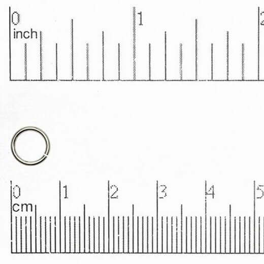 Jump Ring - 8mm 18 Gauge Wire Multiple Colors - 25g Packs (170pcs) J/R 8