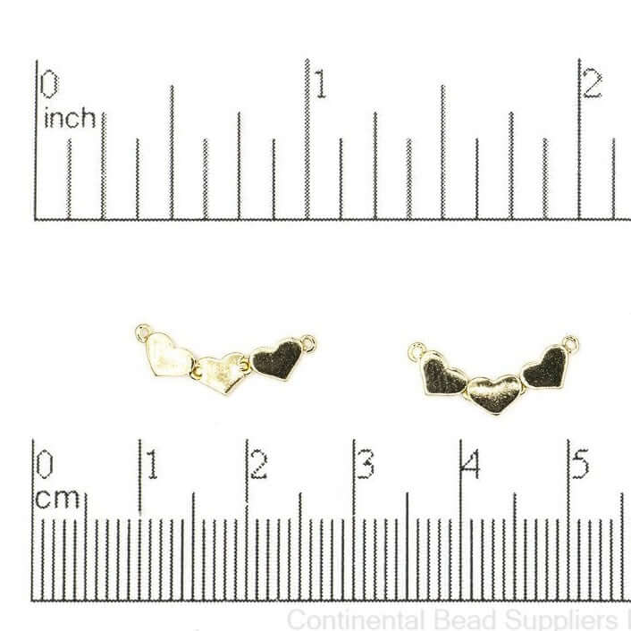 Hearts Charm Pendant Sold by the Piece - K140