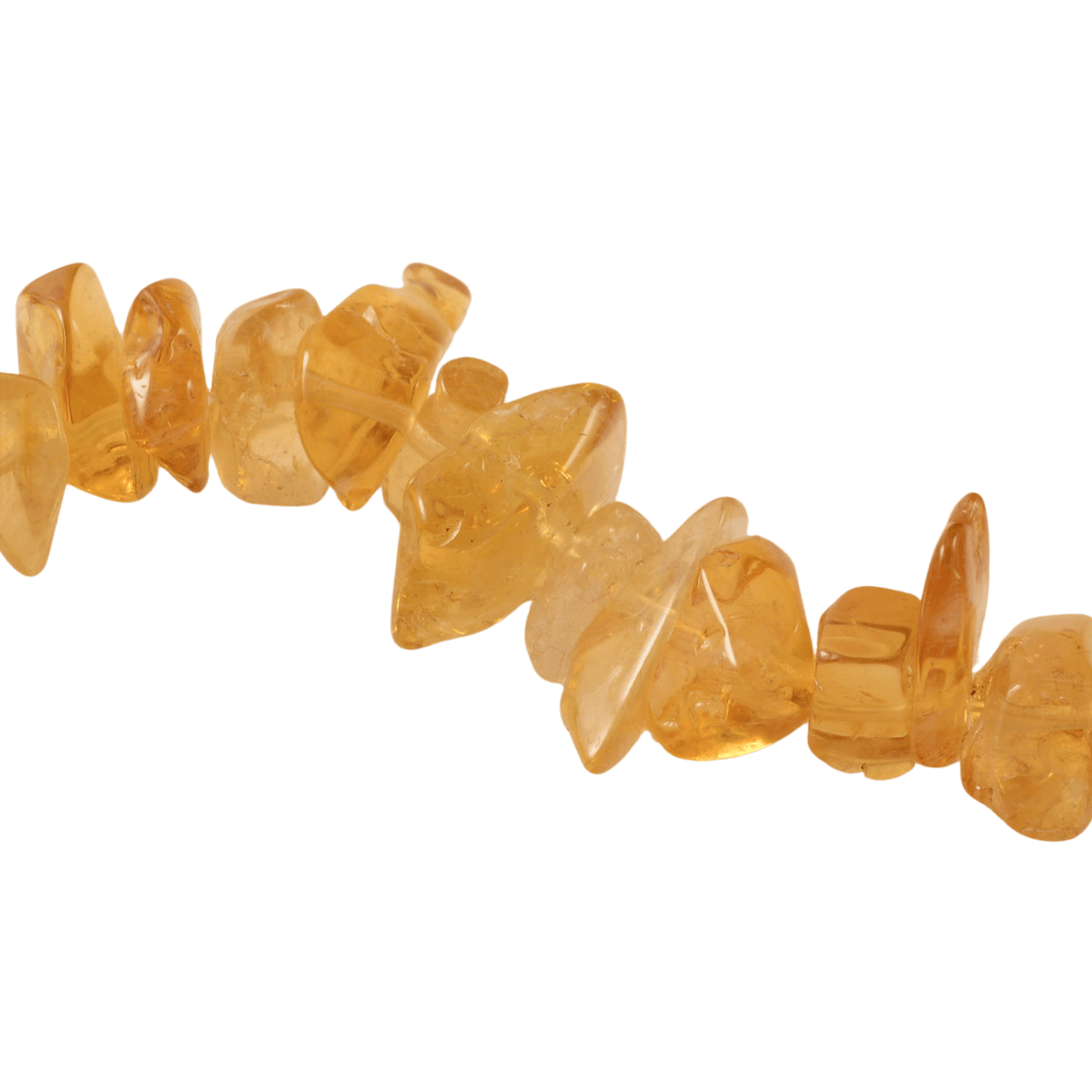 4–10mm Citrine Chip Beads, Approximately 90-Bead Strand
