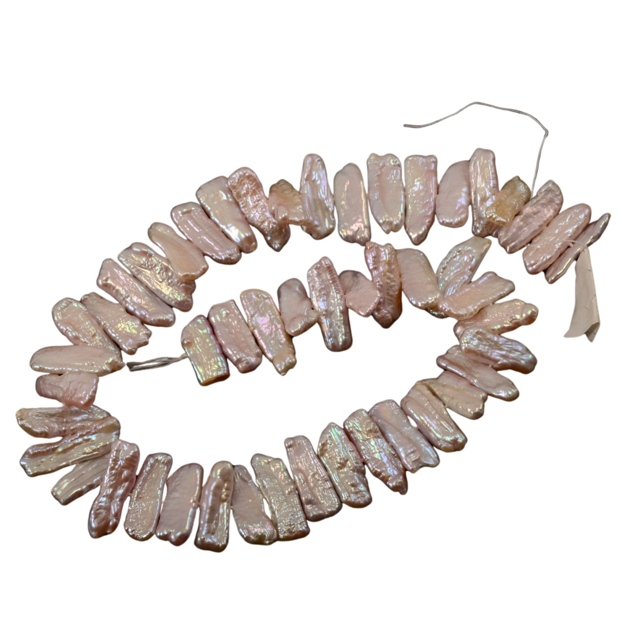 Large Stick Freshwater Pearls – Approx. 20mm – Full Strand