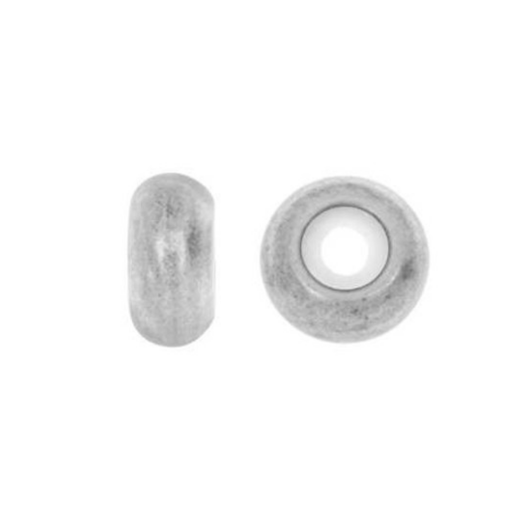 8mm x 4mm Large String-On Clasp - With 2.5mm Silicone Grommet - Sold by the Piece - Multiple Finishes - SOC4