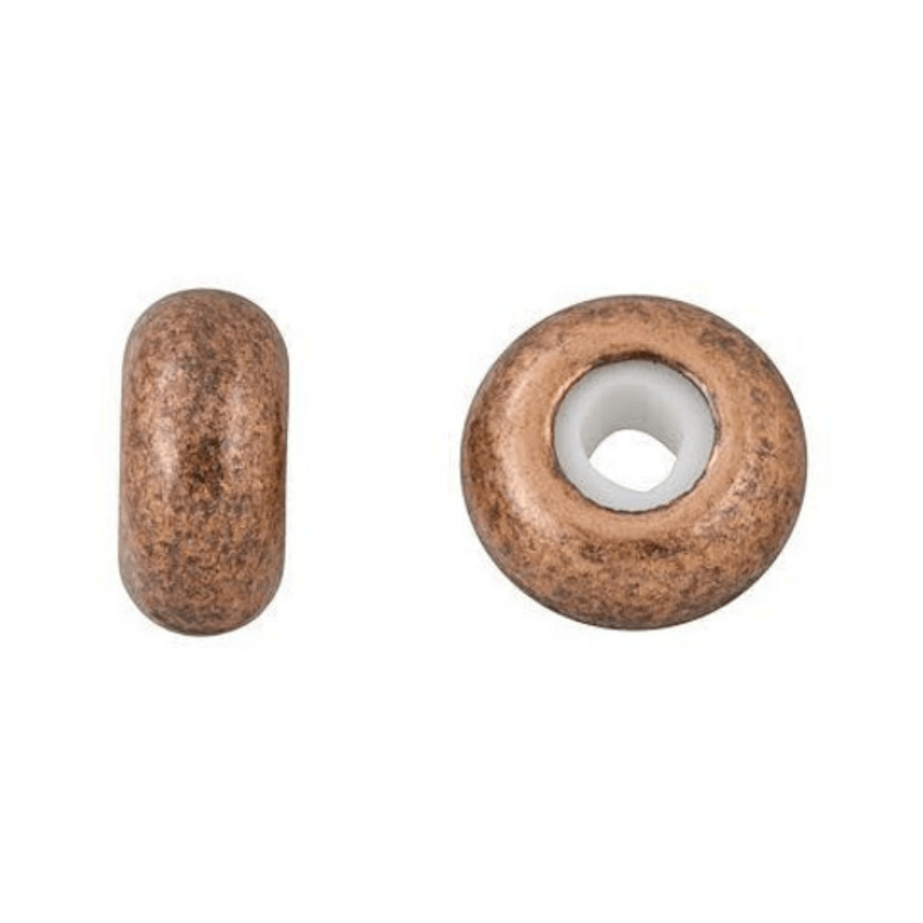 8mm x 4mm Large String-On Clasp - With 2.5mm Silicone Grommet - Sold by the Piece - Multiple Finishes - SOC4