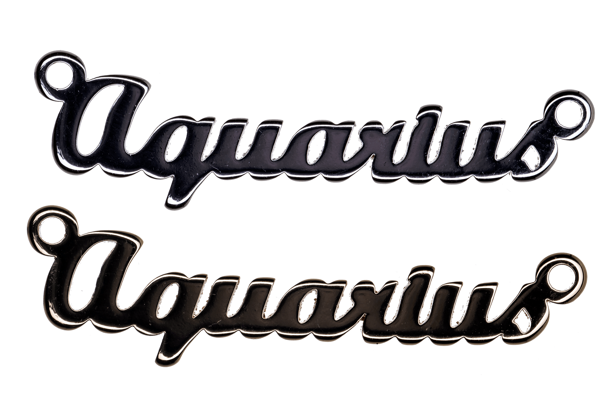 Sign of the Zodiac Charm Laser Cut Brass with 2 Loops - Z1