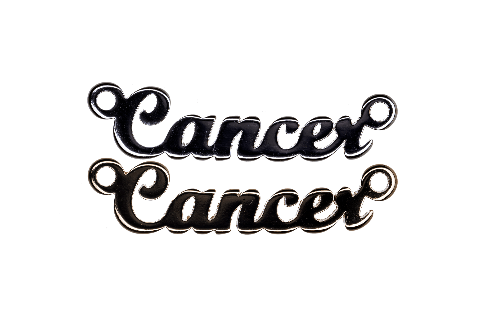 Sign of the Zodiac Charm Laser Cut Brass with 2 Loops - Z1