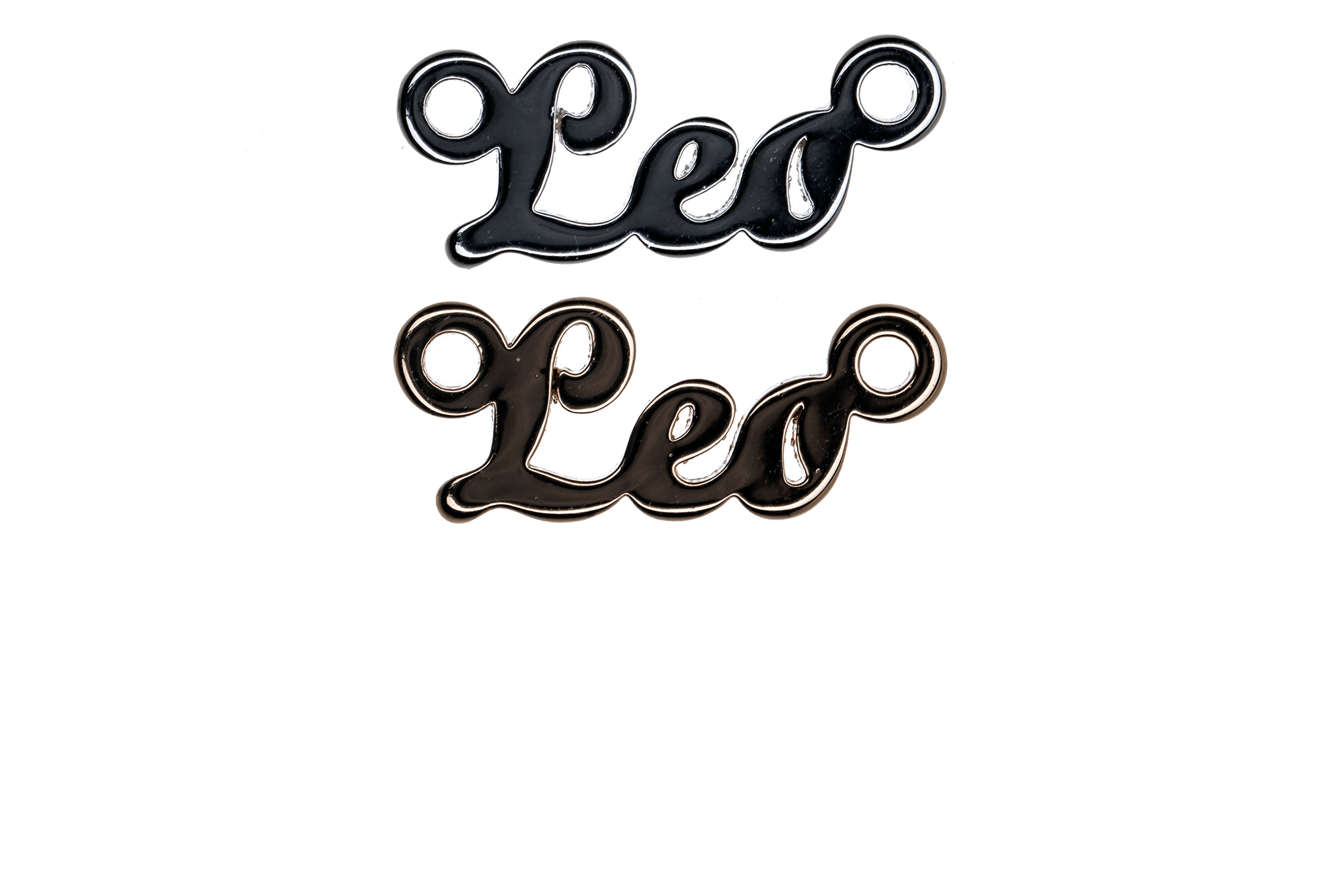 Sign of the Zodiac Charm Laser Cut Brass with 2 Loops - Z1