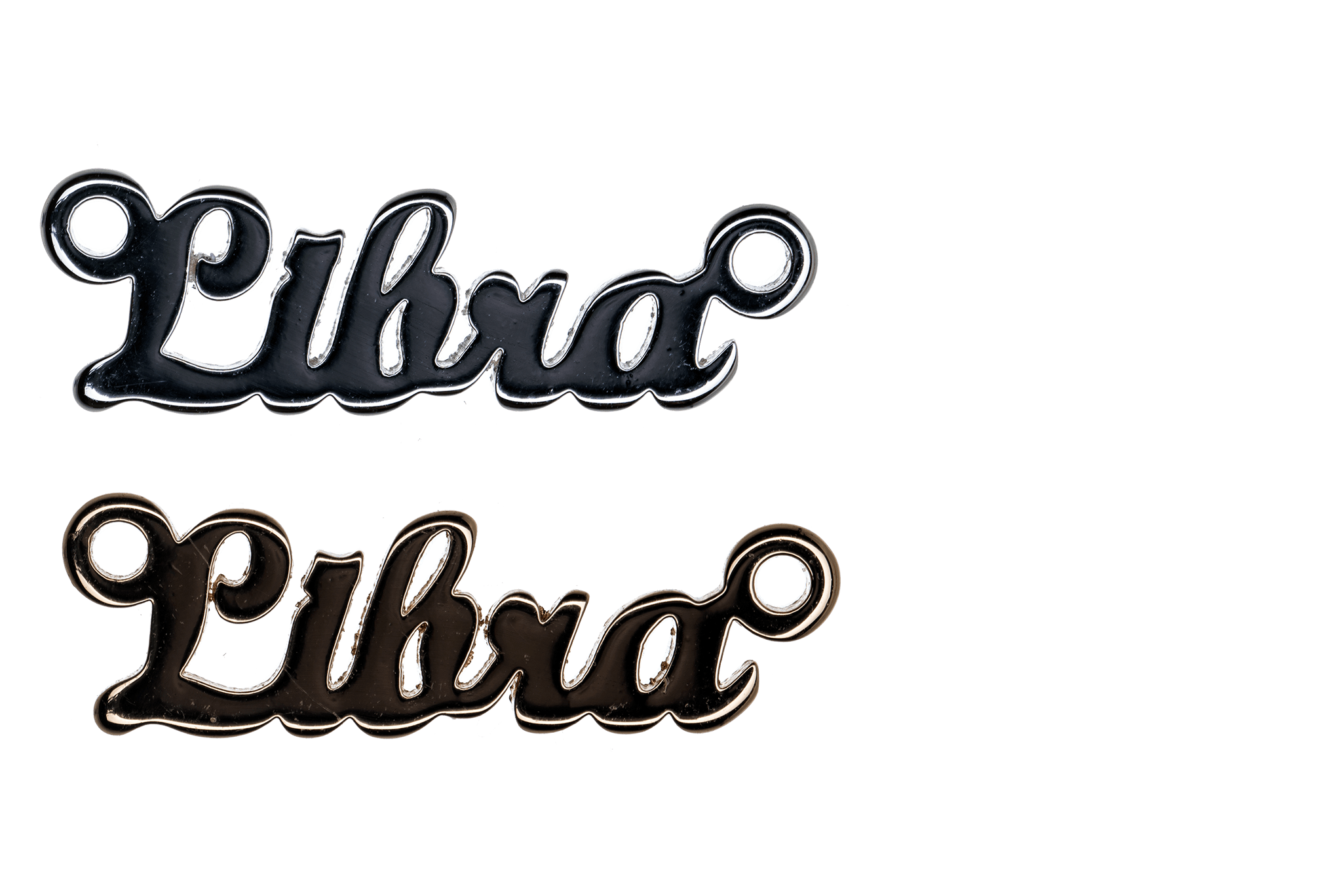 Sign of the Zodiac Charm Laser Cut Brass with 2 Loops - Z1