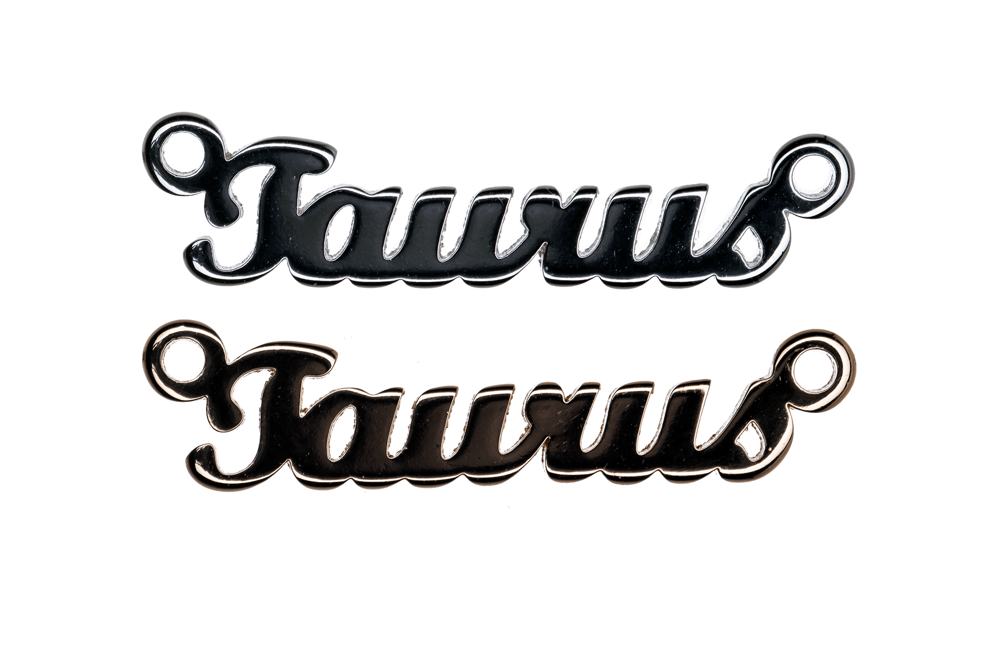 Sign of the Zodiac Charm Laser Cut Brass with 2 Loops - Z1