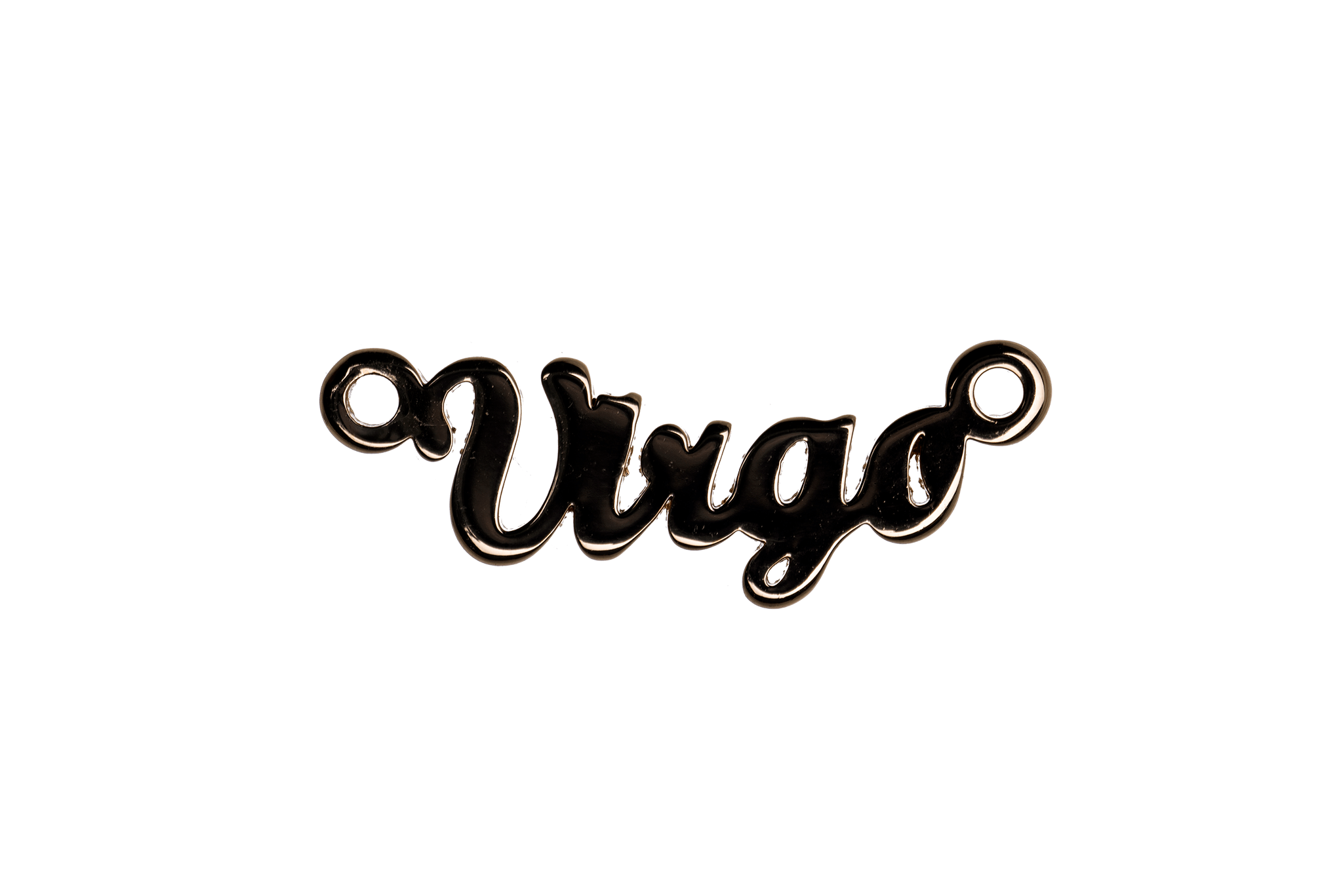 Sign of the Zodiac Charm Laser Cut Brass with 2 Loops - Z1