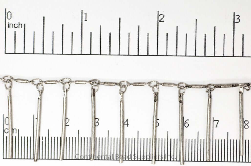 25mm Bar Drop Specialty Chain sold by the Foot - CH 899