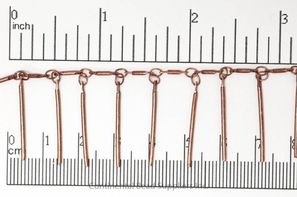 25mm Bar Drop Specialty Chain sold by the Foot - CH 899