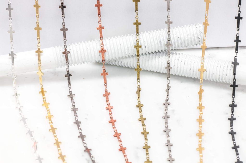 14mm Cross Specialty Chain Sold by The Foot - CH 900