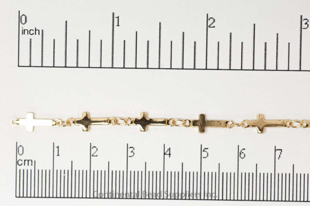 14mm Cross Specialty Chain Sold by The Foot - CH 900