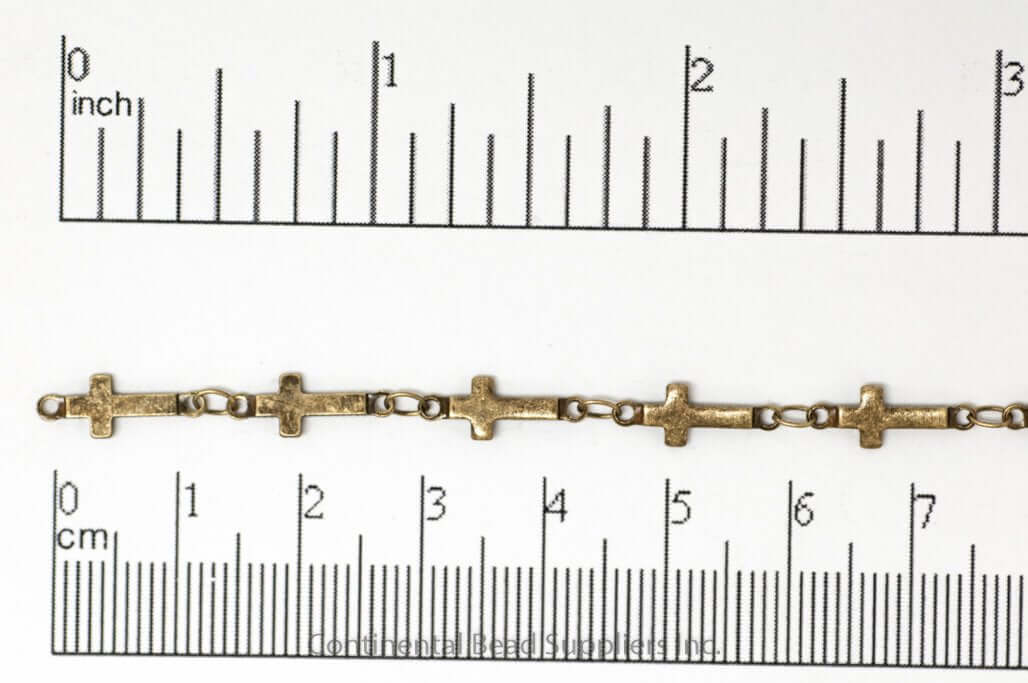 14mm Cross Specialty Chain Sold by The Foot - CH 900