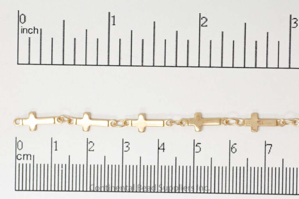 14mm Cross Specialty Chain Sold by The Foot - CH 900