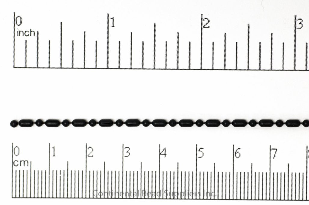 1.5mm Dot-Dash Ball Chain Sold by the Foot – CH-903