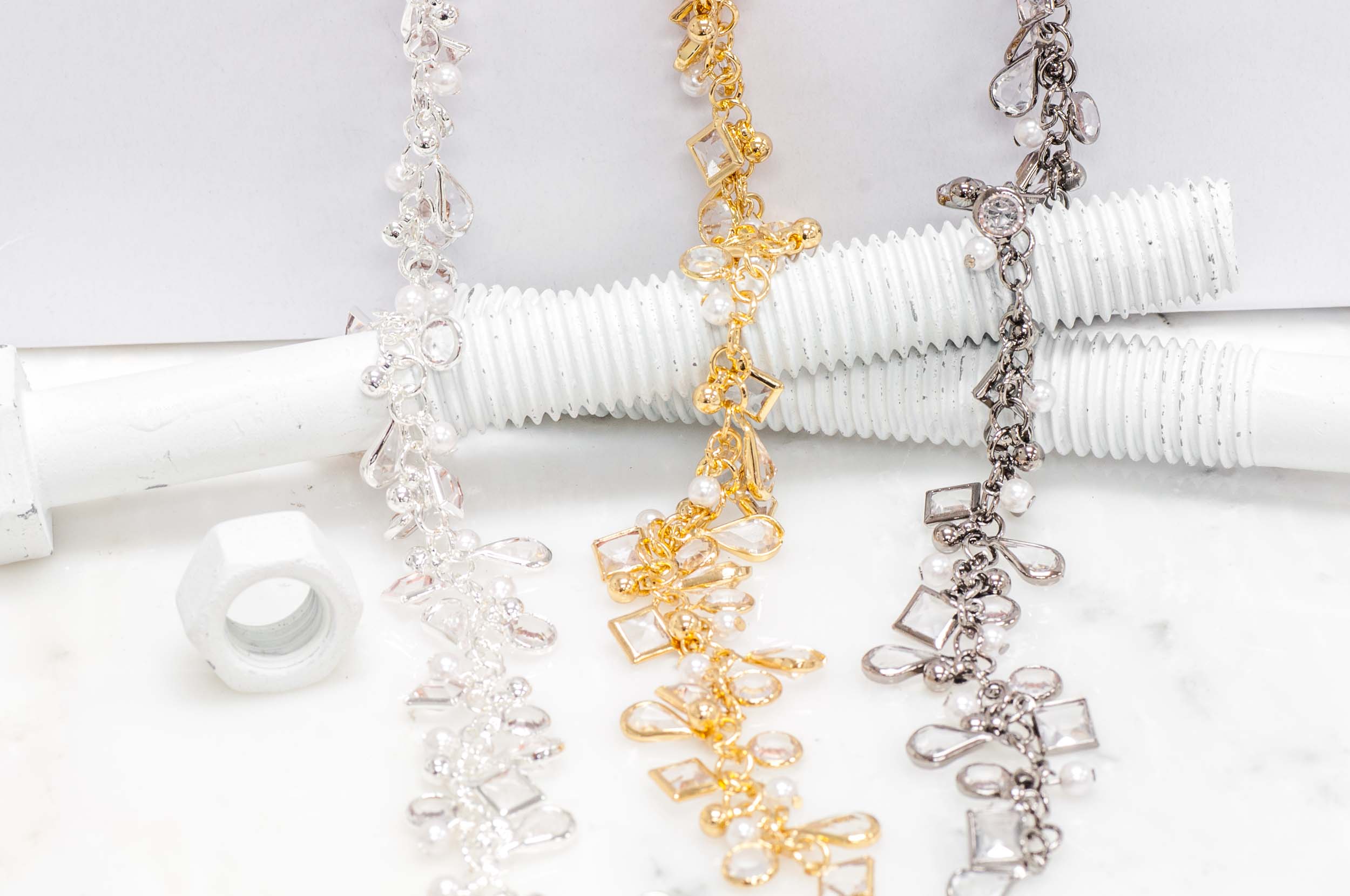 14mm Bauble Jewel Cable Specialty Chain Sold by The Foot - CH 906