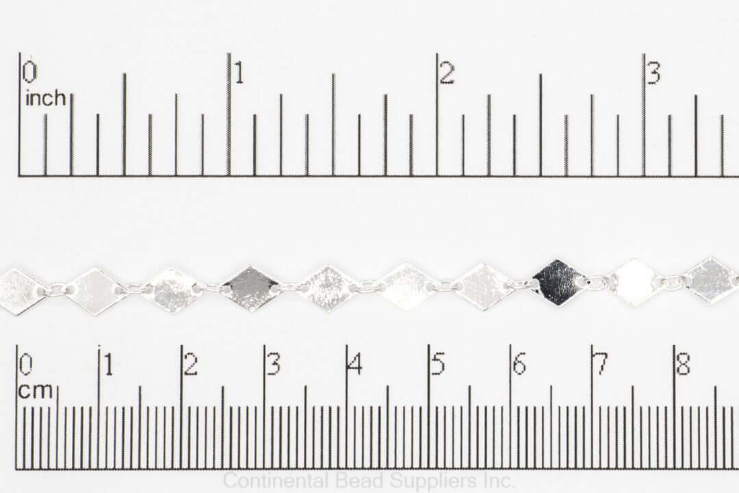 2mm x5mm Diamond Specialty Chain Sold by The Foot - CH 925