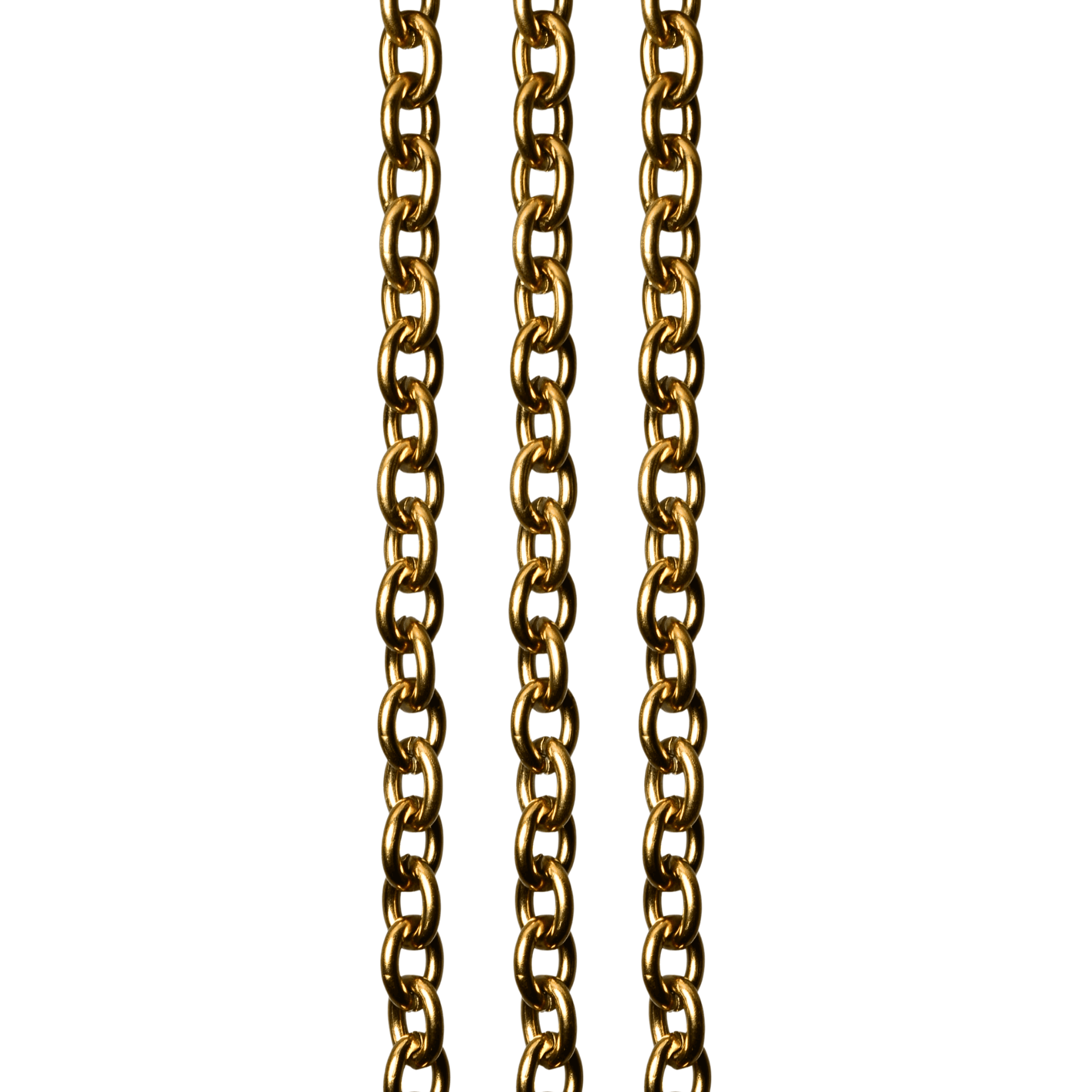 Cable Chain Non Tarnish Gold 1.8x7x9mm by the Foot - CH-93SS/G
