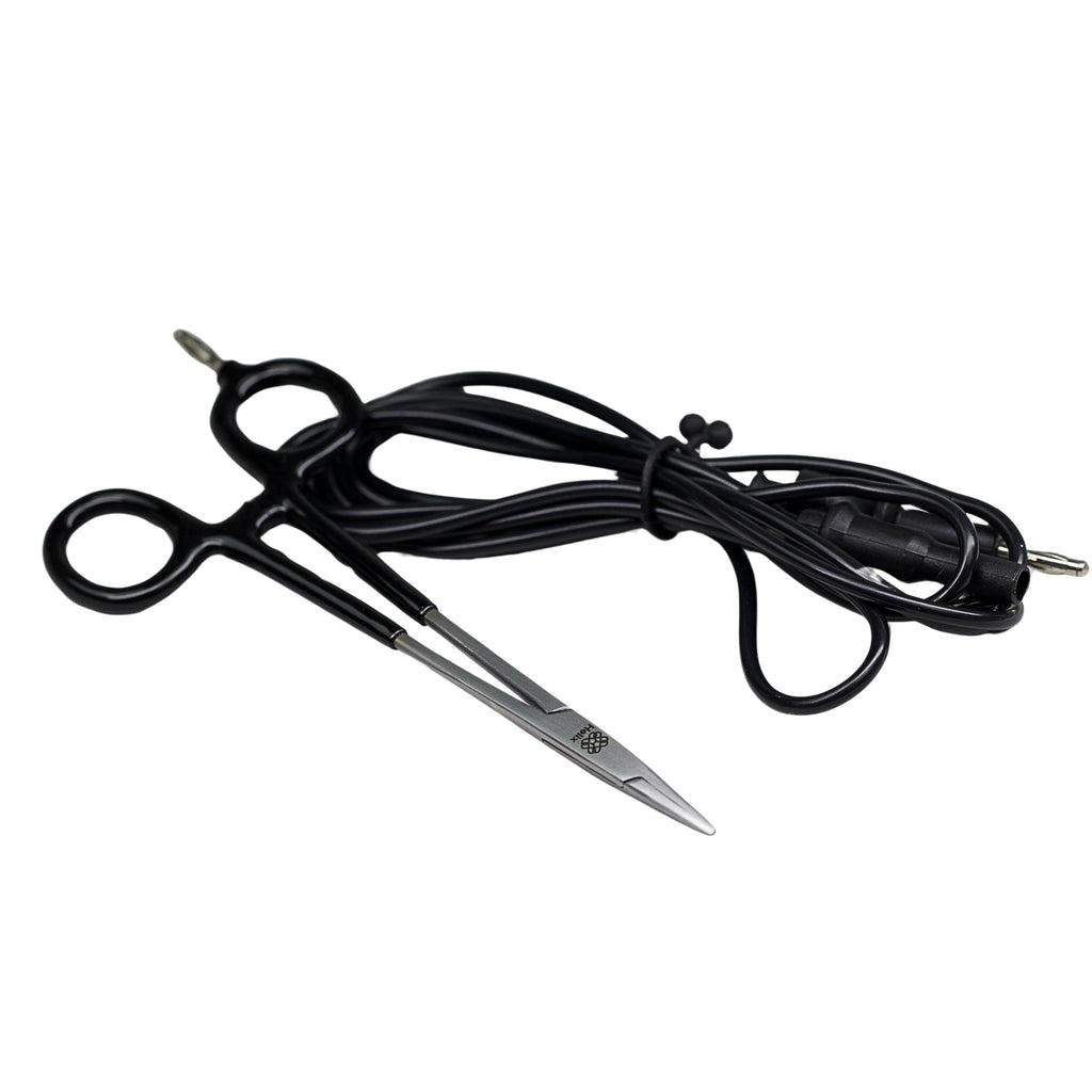 Grounded Hemostats for Permanent Jewelry Welders - Straight or Bent Nose