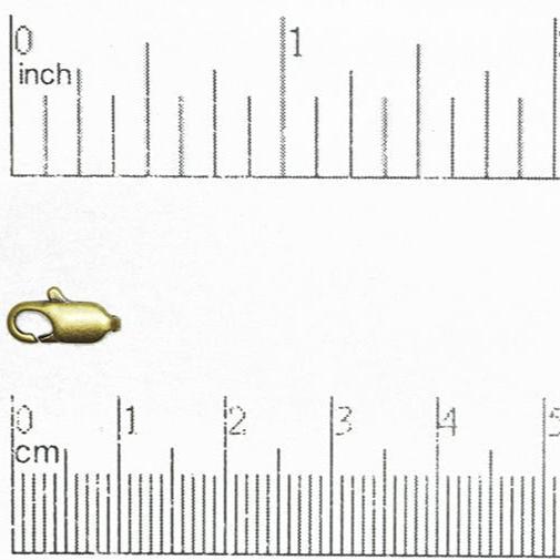 Lobster Claw Clasp Size XS - Measures 10mm x 4mm - Available in Many Finishes - Sold Individually - C601.