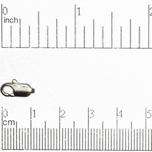 Lobster Claw Clasp Size Small - Measures 12mm x 5mm - Available in Many Finishes - Sold Individually - C602.