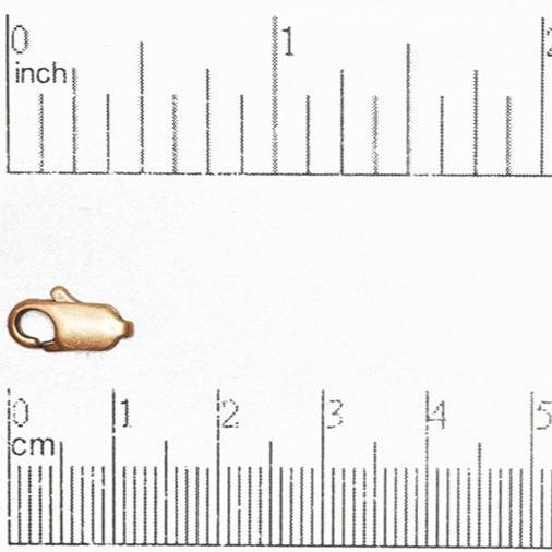 Lobster Claw Clasp Size Small - Measures 12mm x 5mm - Available in Many Finishes - Sold Individually - C602.