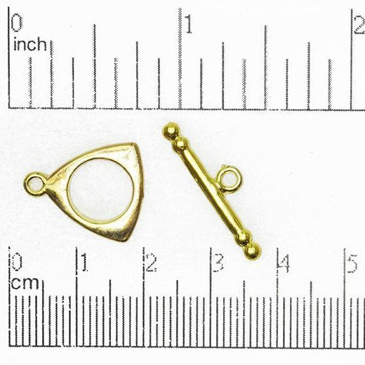 15mm Ring w/25mm Bar Toggle Clasp  sold by the Piece - CBS3224