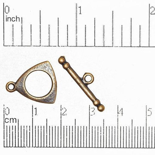 15mm Ring w/25mm Bar Toggle Clasp  sold by the Piece - CBS3224