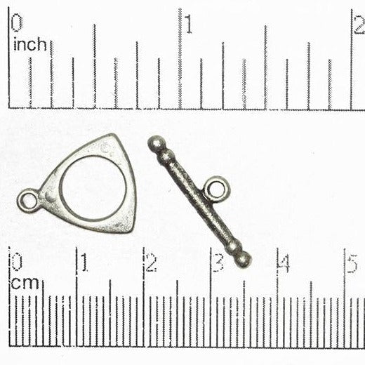 15mm Ring w/25mm Bar Toggle Clasp  sold by the Piece - CBS3224