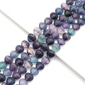 Genuine Fluorite smooth Heart Beads, 14mm, Sku#U1565