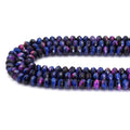 Galaxy Tiger’s Eye Faceted Rondelle Beads, 15–16-Inch Strand