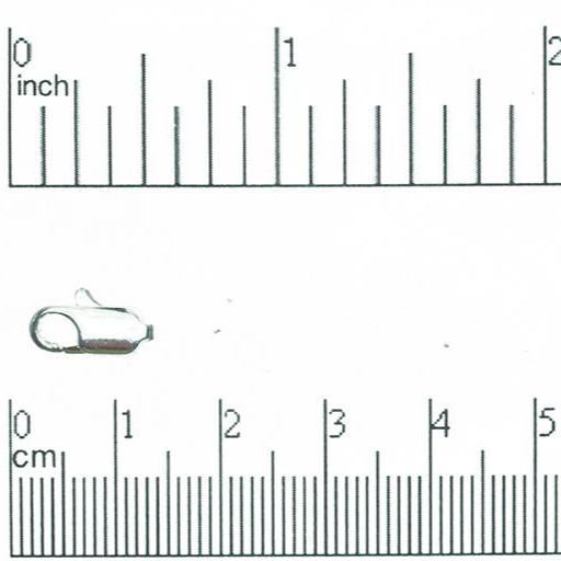 Lobster Claw Clasp Size Small - Measures 12mm x 5mm - Available in Many Finishes - Sold Individually - C602.