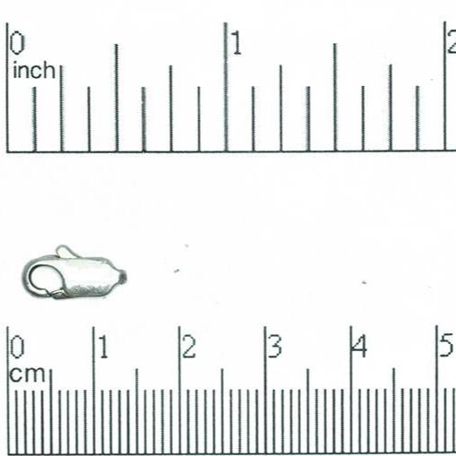 Lobster Claw Clasp Size Small - Measures 12mm x 5mm - Available in Many Finishes - Sold Individually - C602.