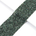 Emerald Faceted Cube Bead Strand – 2.5mm, Approx. 172 Beads
