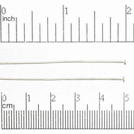 2 Inch Head Pin - 20 Gauge Wire available in Multiple Colors sold Individually - H/P2