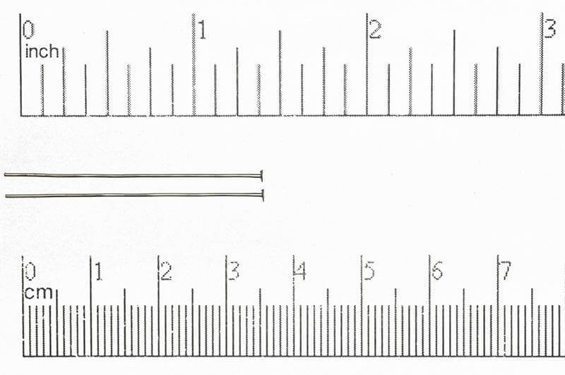 1.5 Inch Head Pin - 24 Gauge Wire - Available in Multiple Finishes - Made from Brass - Sold Individually - H/P1.5