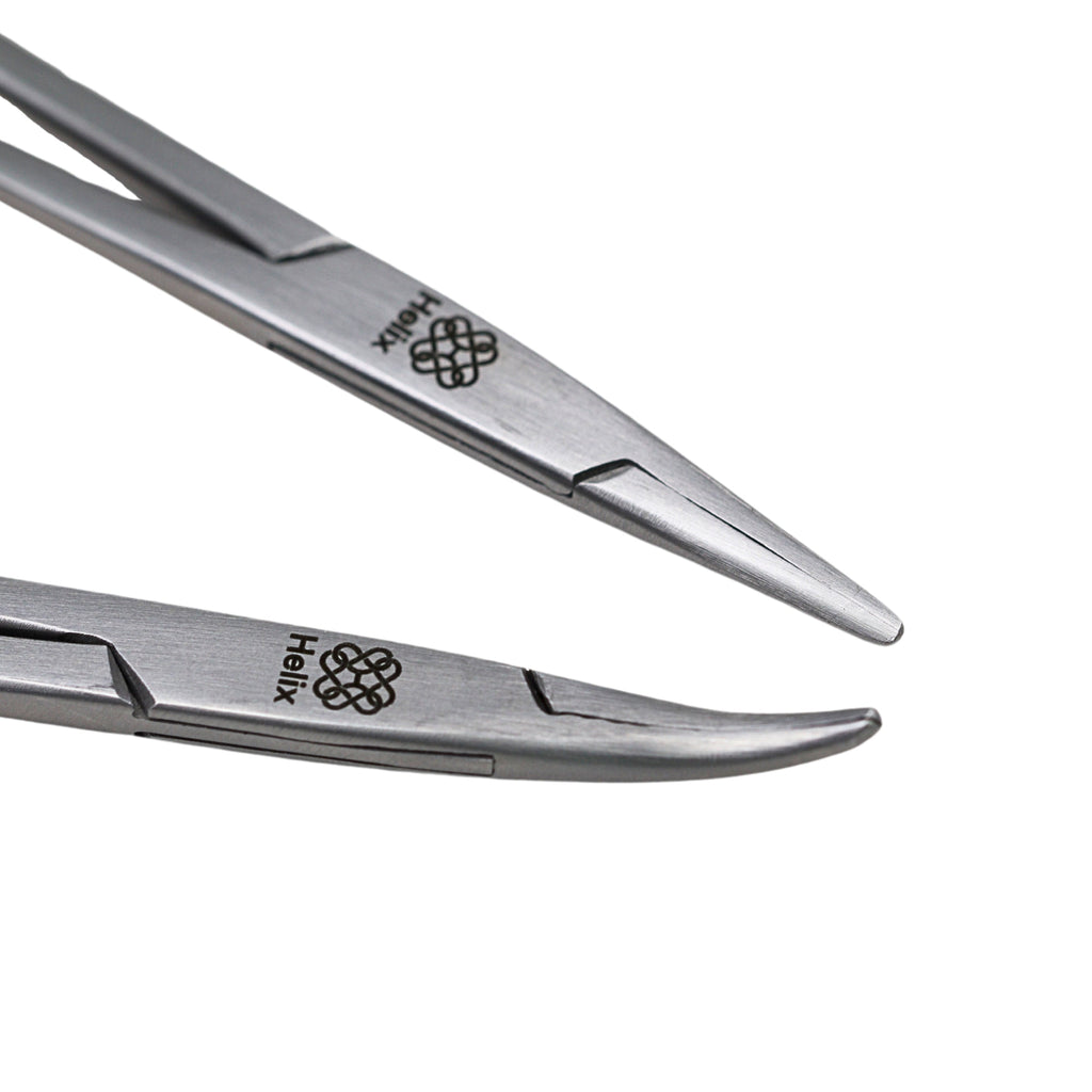Grounded Hemostats for Permanent Jewelry Welders - Straight or Bent Nose