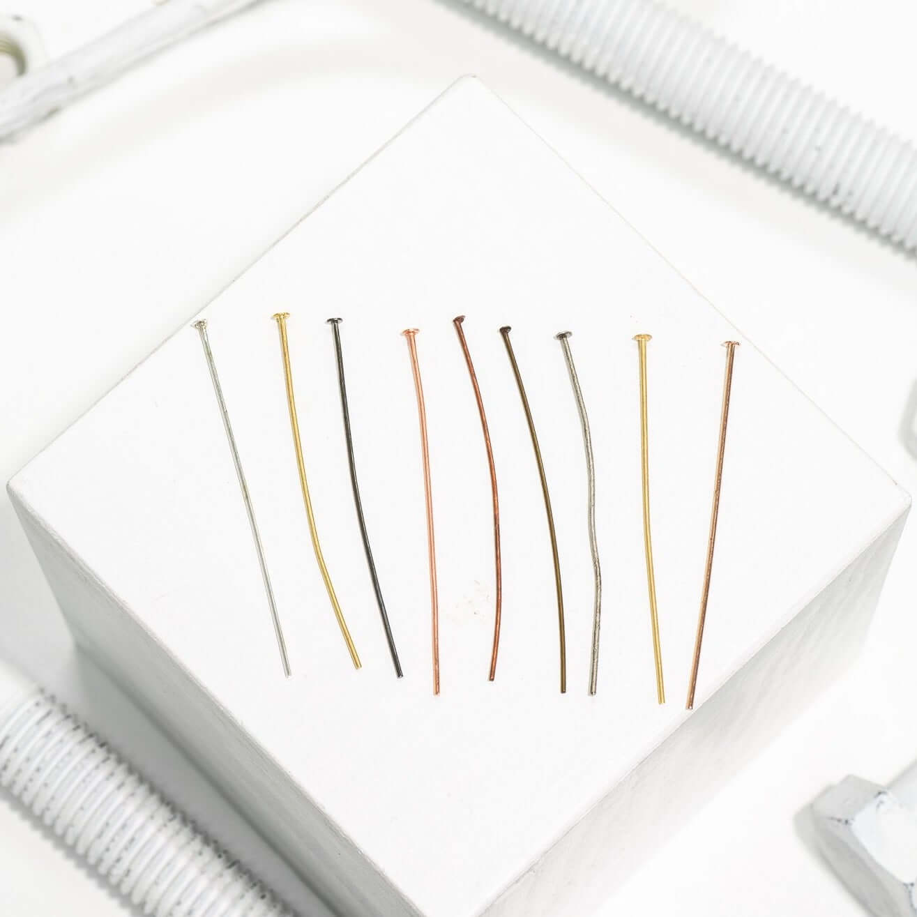 2 Inch Head Pin - 20 Gauge Wire available in Multiple Colors sold Individually - H/P2