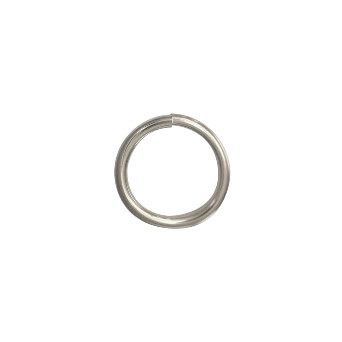 Sterling Silver Open Jump Rings 9mm 18 Gauge - Package of 5 Pieces