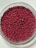 Toho 8/0 8-PF477 Permafinish Matte Hot Pink - 10 g