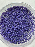 Toho 6/0 F399J Matte Amethyst Purple - Colorlined Seed Beads - 10 g