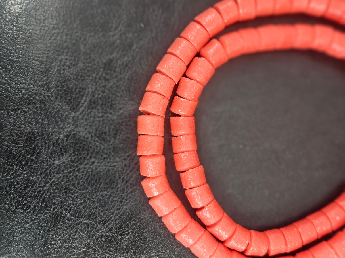 Burnt Terracotta Krobo Glass Beads – Bead Breakout