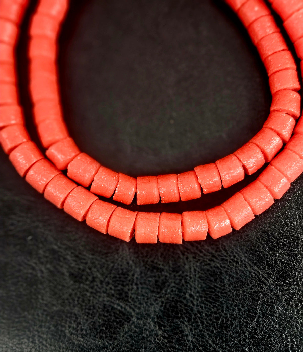 Burnt Terracotta Krobo Glass Beads – Bead Breakout