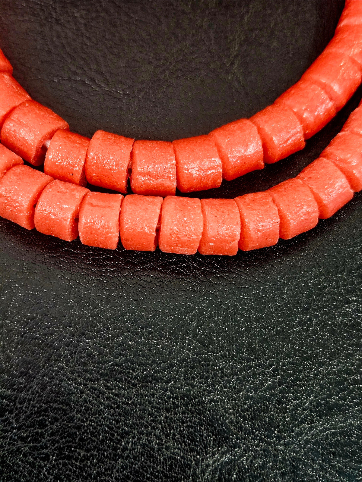 Burnt Terracotta Krobo Glass Beads – Bead Breakout