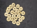 Ashanti Brass Disc Spacer Beads – 13–14mm, Approx. 20 Pack
