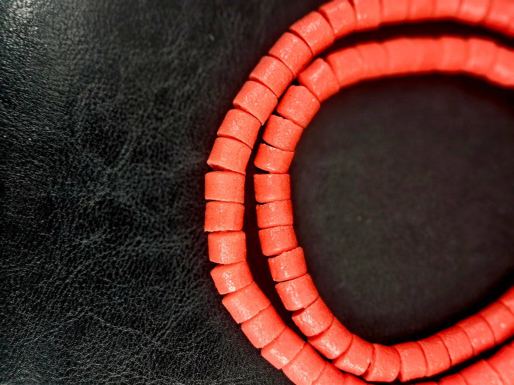 Burnt Terracotta Krobo Glass Beads – Bead Breakout