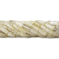 Rutilated Quartz Beads Plain Tube